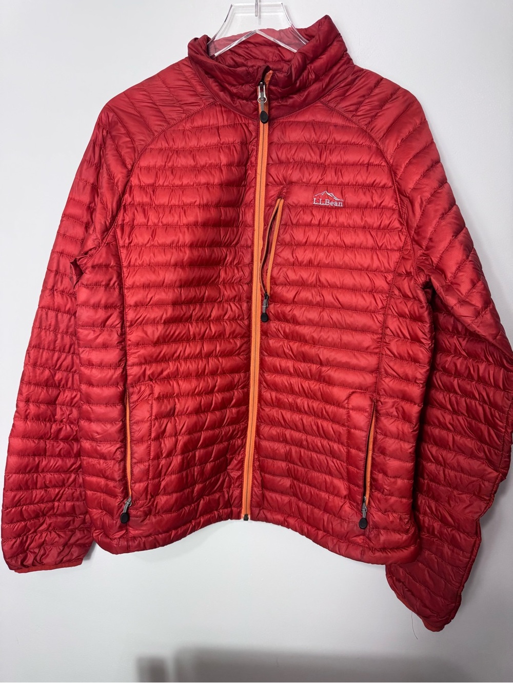 LL BEAN Men's Ultralight 850 Down Sweater Jacket size Medium